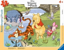 Medo Winnie Pooh otkriva prirodu puzzle 47 dijelova