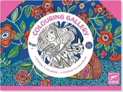 Poster za bojanje cvijeća DJECO