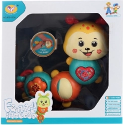 Interaktivna gusjenica na baterije s melodijama