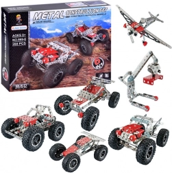 Metalni građevinski blokovi 288 kom 6-u-1 ZA3870