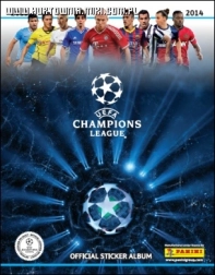Panini album UEFA Champions League 2013/2014 – kolekcionarski album za naljepnice