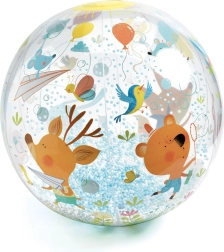 napuhavajuća lopta s perlicama Djeco