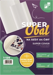 Super omot za bilježnice prozirni A4