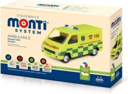 Građevni set Monti System Ambulance Renault Trafic model 1:35