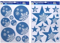 Božićni prozor ukras 41x29 cm