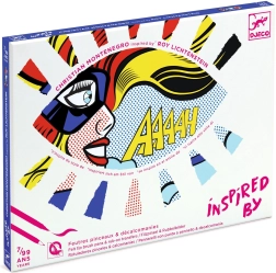 DJECO Likovna set inspiriran Royem Lichtensteinom