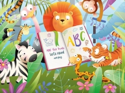 Drvene puzzle Šumska škola 100 dijelova