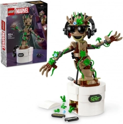 LEGO Marvel Plešući GROOT – interaktivna figurica u tegli za cvijeće