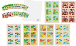 Goki memorijska igra Pogledaj pobliže – drveno pekseso za djecu