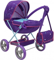 Kolica za lutke s torbom - Morska sirena