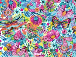 Puzzle Cvijeće i leptiri 1000 dijelova BLUEBIRD