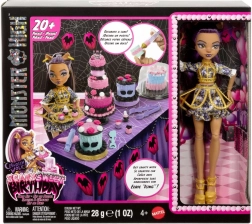 monster high strašno slatki rođendan – clawdeen wolf set za ukrašavanje torti