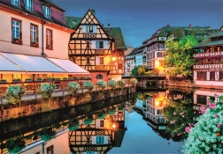 puzzle 500 compact – stari grad u Strasbourgu