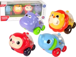 Set šarenih životinjskih autića s perlicama