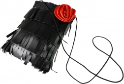 Torbica na rame s ružom