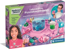 Naukowa Zabawa laboratorij kristalnih ukrasa CLEMENTONI