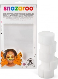 spužvice za boje za lice SNAZAROO, poluoblikovane, 10 kom