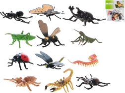 Set figurica kukaca 4–6 cm, 12 kom u vrećici