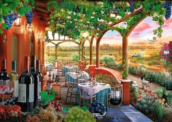 Puzzle TREFL Premium Plus Tea Time: talijanski vinograd 1000 dijelova