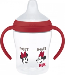 NUK Perfect Match DISNEY Minnie bočica za učenje, crvena, 150 ml