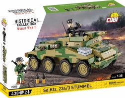 Konstrukcijski set COBI Historical Collection Sd.Kfz. 234/3 Stummel 1:35