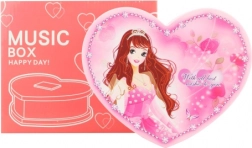 Škrinjica za nakit srce s balerinom