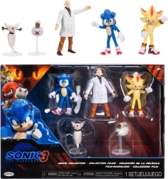 Set figurica SONIC THE HEDGEHOG 3 Movie Collection – 5 dijelova