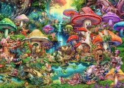 Ravensburger Puzzle Gljivarsko Selašce 1000 Dijelova