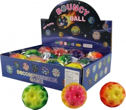 Šareni skakajući loptica 7 cm