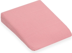 Mušelinasta navlaka za dječji jastuk – klin New Baby Standard 30 × 37 cm, ružičasta