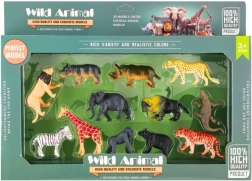 Wild animals – set of 12 figurines