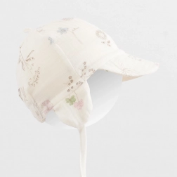Dječja ljetna muslinska kapica sa šiltom New Baby Zoe