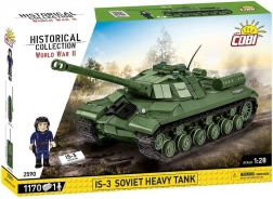Konstrukcijski set tenka IS-3 – sovjetski teški tenk 1:28