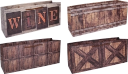 Poklon-vrećica za bocu M 15,5 × 37 × 10 cm – cjelogodišnja