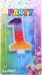 Zabava svijeća broj 1 s zvijezdama