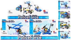 Policijska građevna igra s figuricom – 4 varijante
