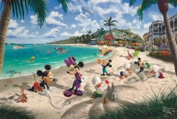 Puzzle Mickey i Minnie: Na Floridi 200 dijelova