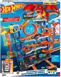 Mega Garaža s Drakom napad Hot Wheels City