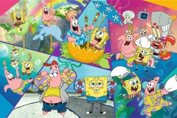 Puzzle SpongeBob u Bikini Bottomu 300 dijelova
