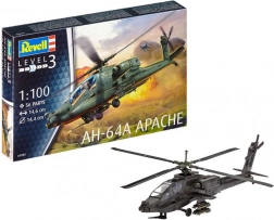 Plastični model helikoptera REVELL AH-64A Apache 1:100