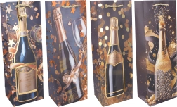 Gift bag for a bottle M 35 × 12 × 9 cm Celorok - 1 piece