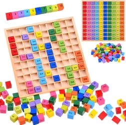 Drvena tablica množenja – edukativna matematička slagalica