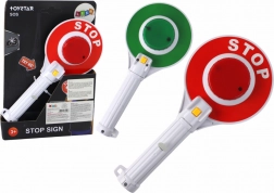 Dječja policijska STOP palica – dvostrana sa svjetlima stani/kreni