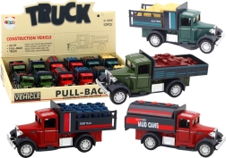 Metalni dostavni kombi autić s otvarajućim vratima, svjetlima i zvukovima