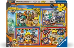 Ravensburger puzzle Rubble i ekipa 4×42 dijela