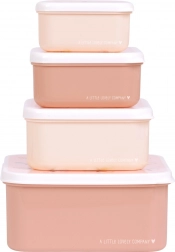 Set od četiri kutije za užinu A Little Lovely Company – Leptirići