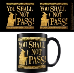 Šalica Gospodar prstenova s natpisom You Shall Not Pass 315ml