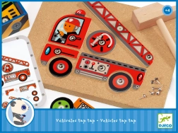 Drvena čekić igra autići Djeco