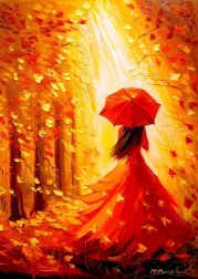 Enjoy puzzle Jesenska dama – 1000 dijelova