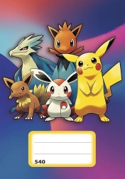 Bilježnica A5 nelinirana s animiranim likovima